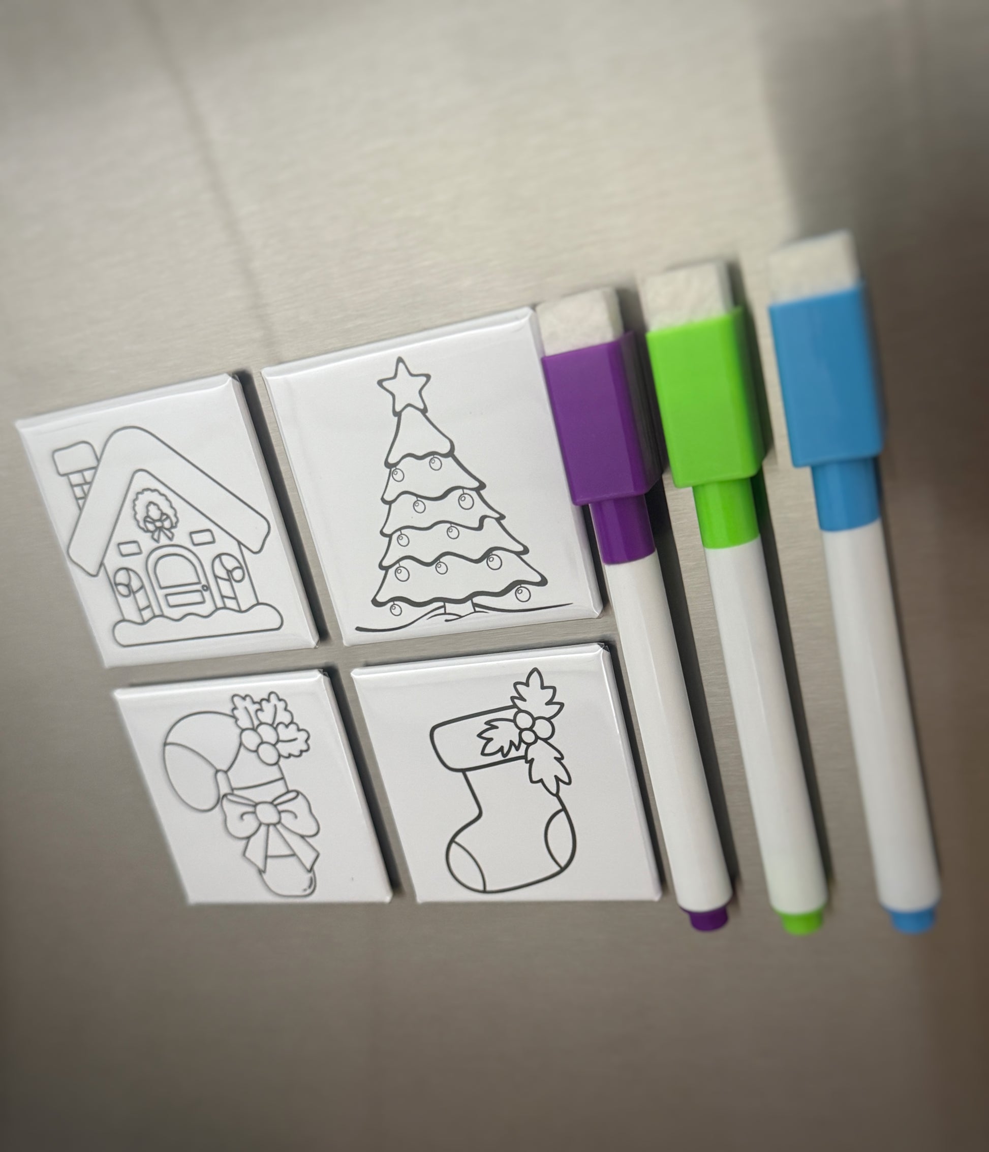 Dry Erase Coloring - Seasonal Sets