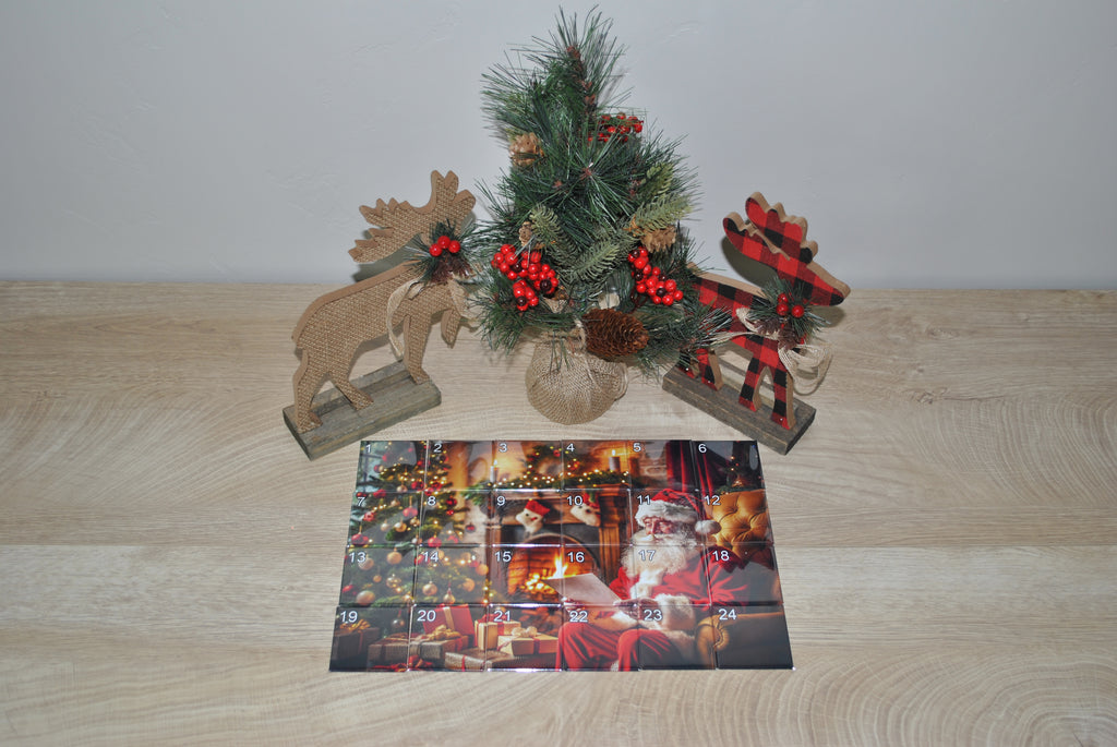 24 pc. Santa Advent Calendar
