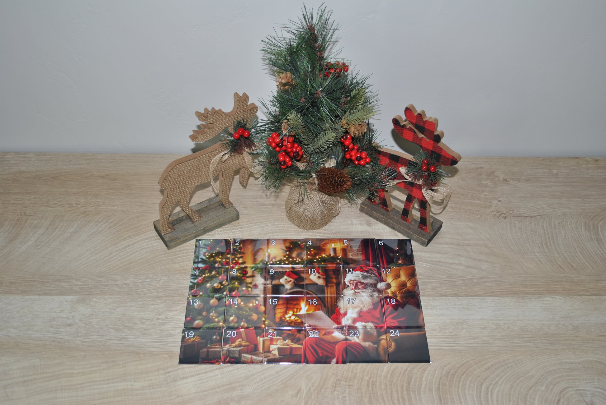 24 pc. Santa Advent Calendar