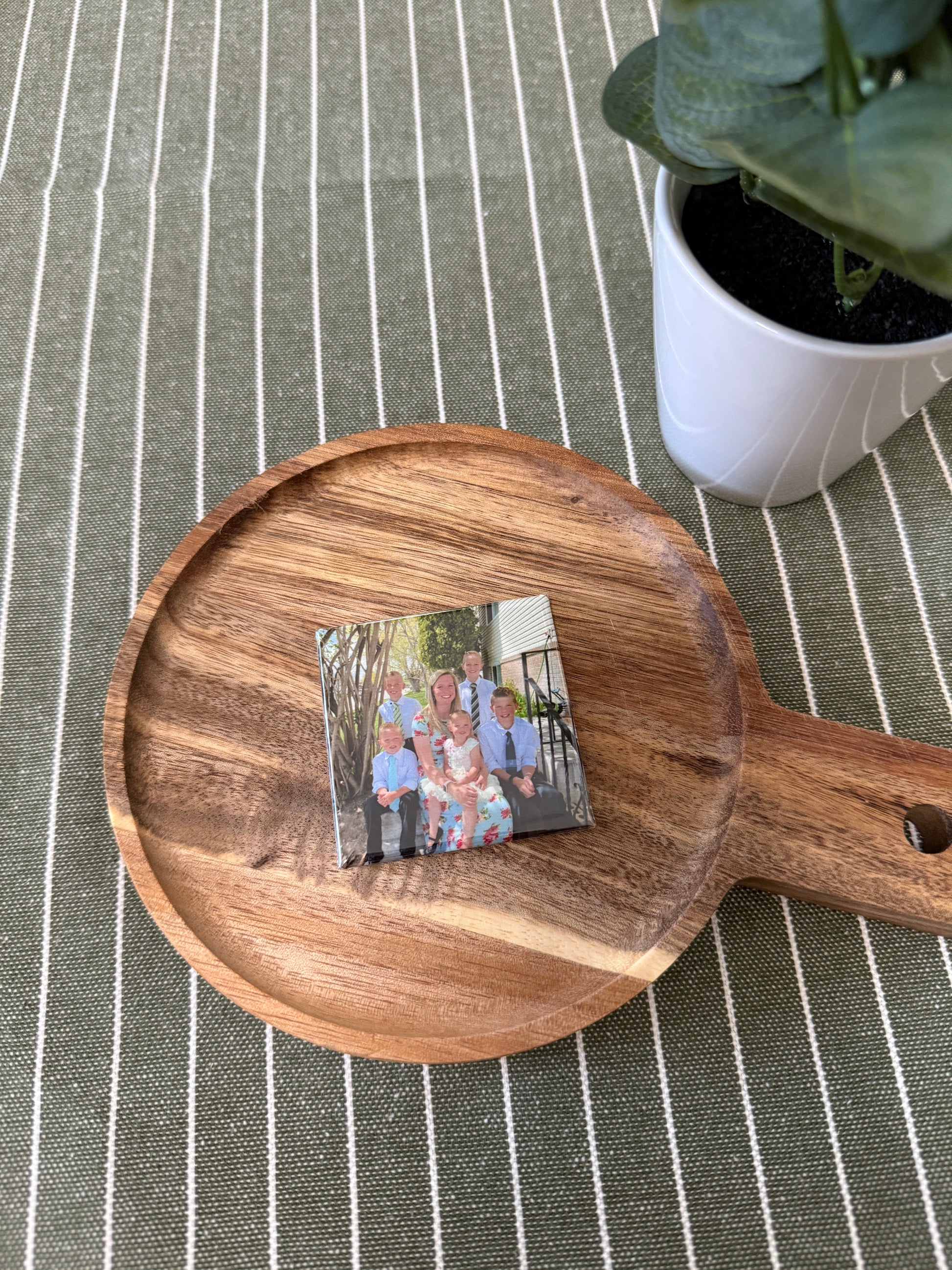 2" Square Photo Magnets - Set of 9