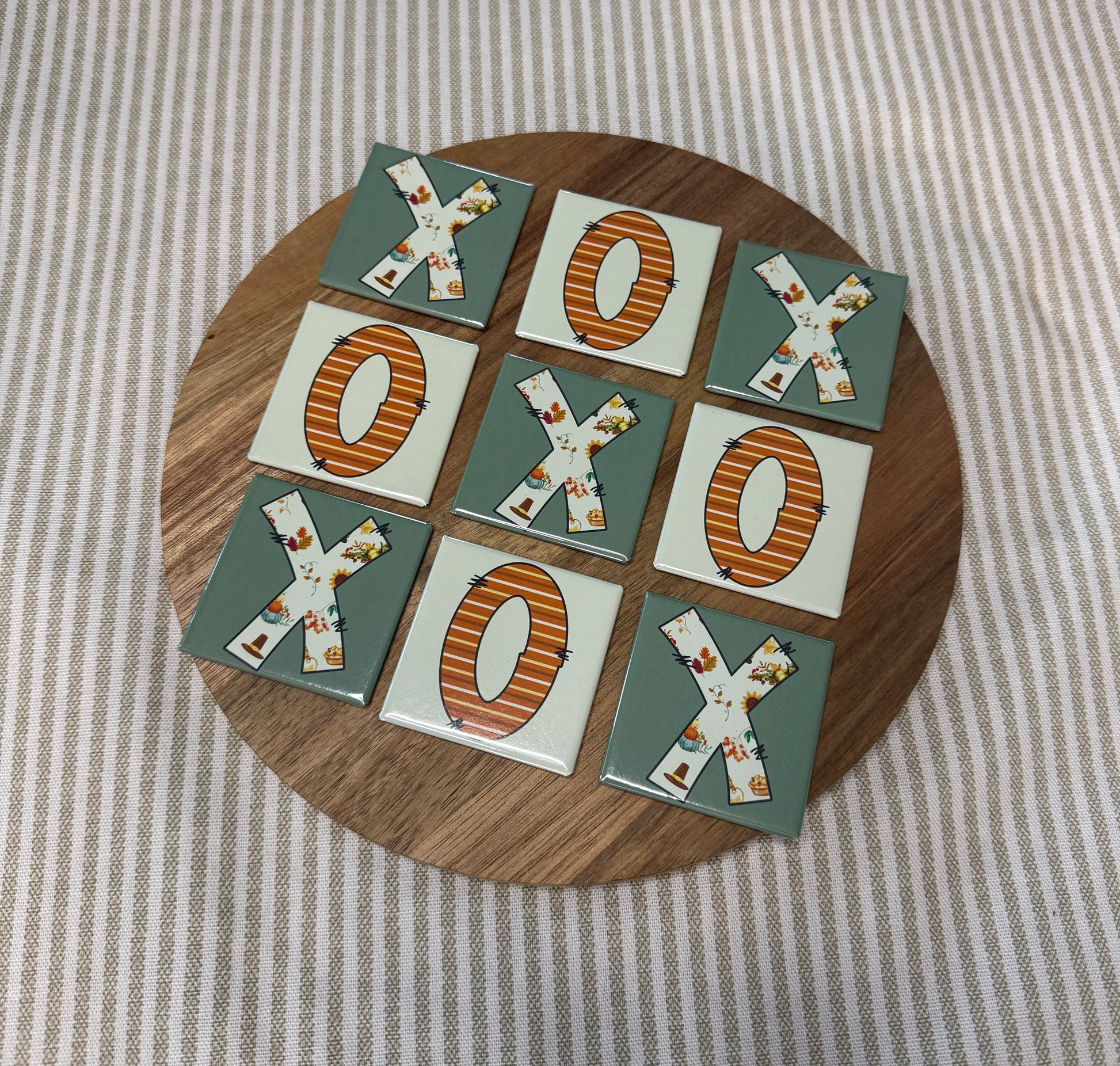 Fall Tic-Tac-Toe Game