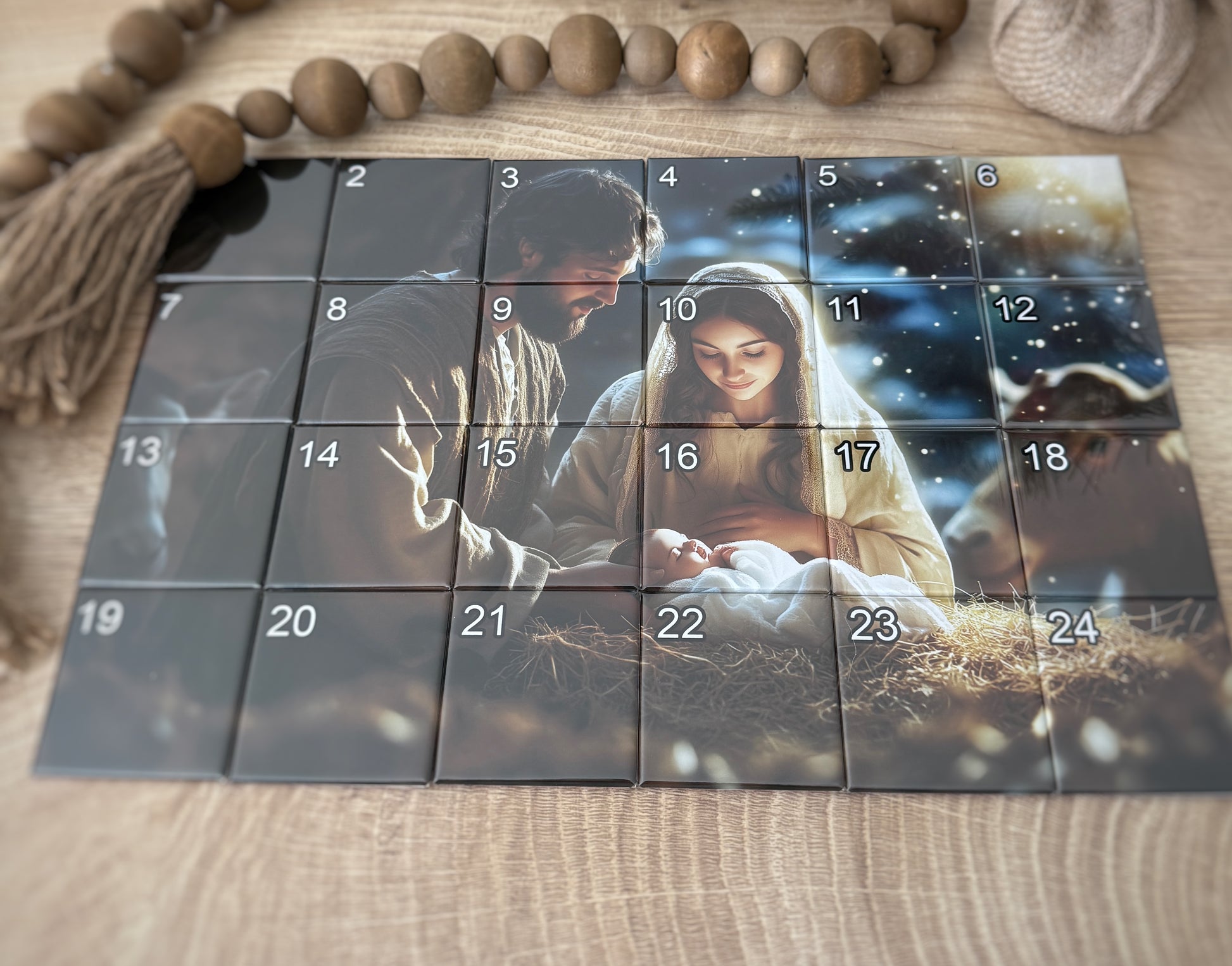 24 pc. Nativity Advent Calendar