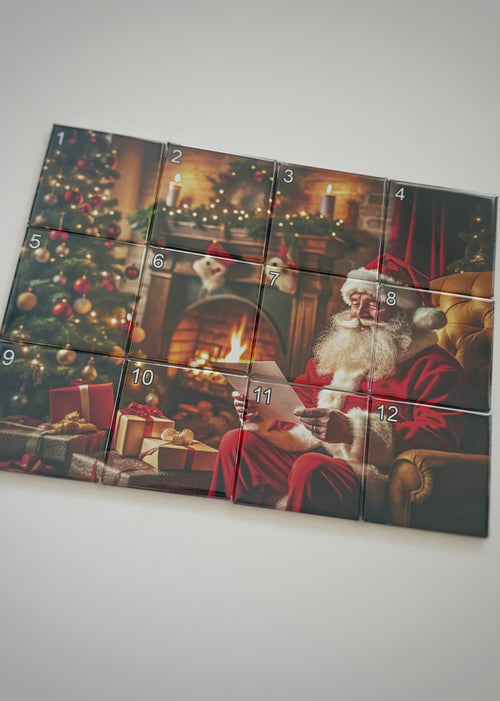 12 Days of Christmas Mini Advent Calendar - Santa