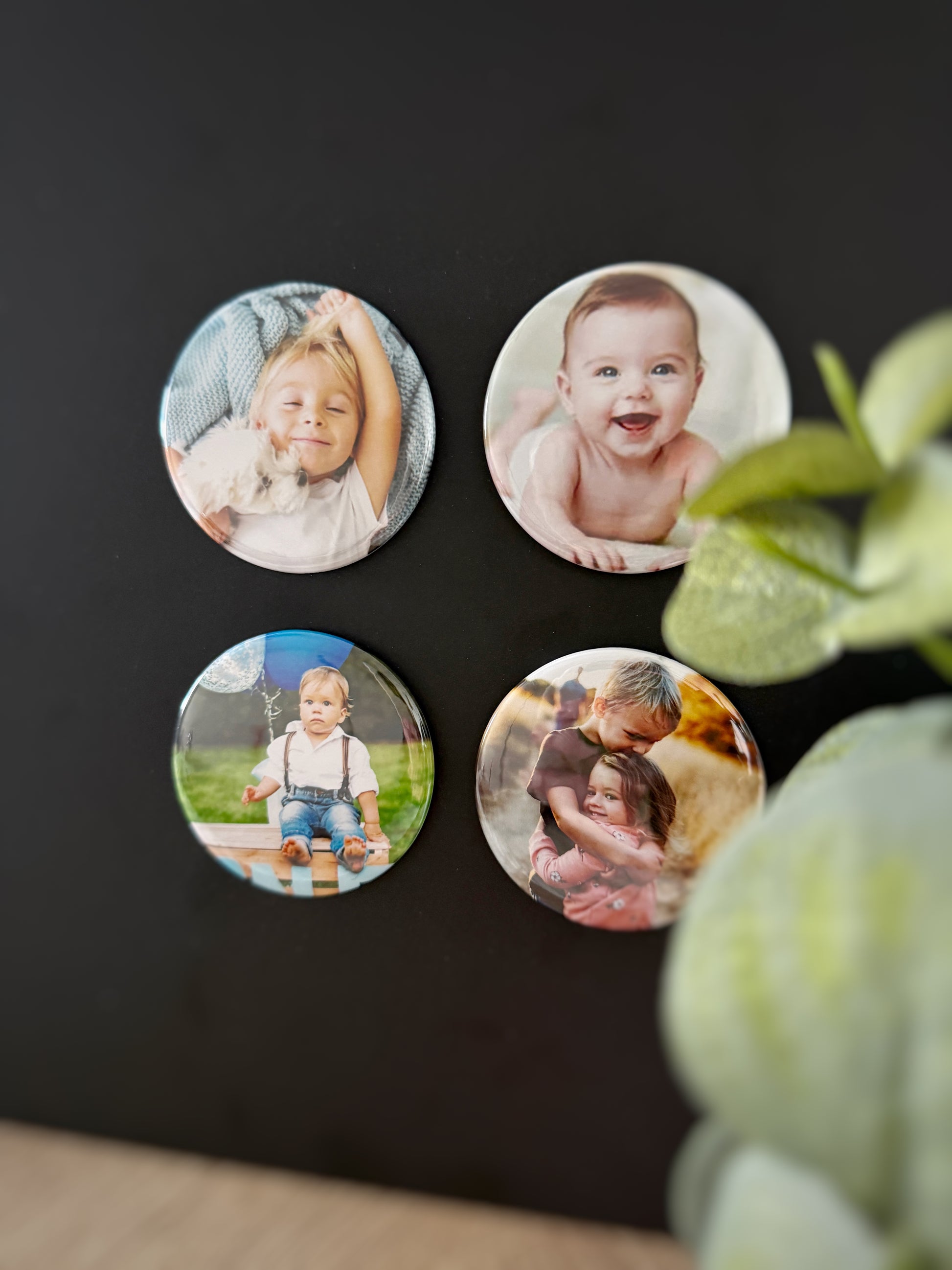 Round Photo Magnets