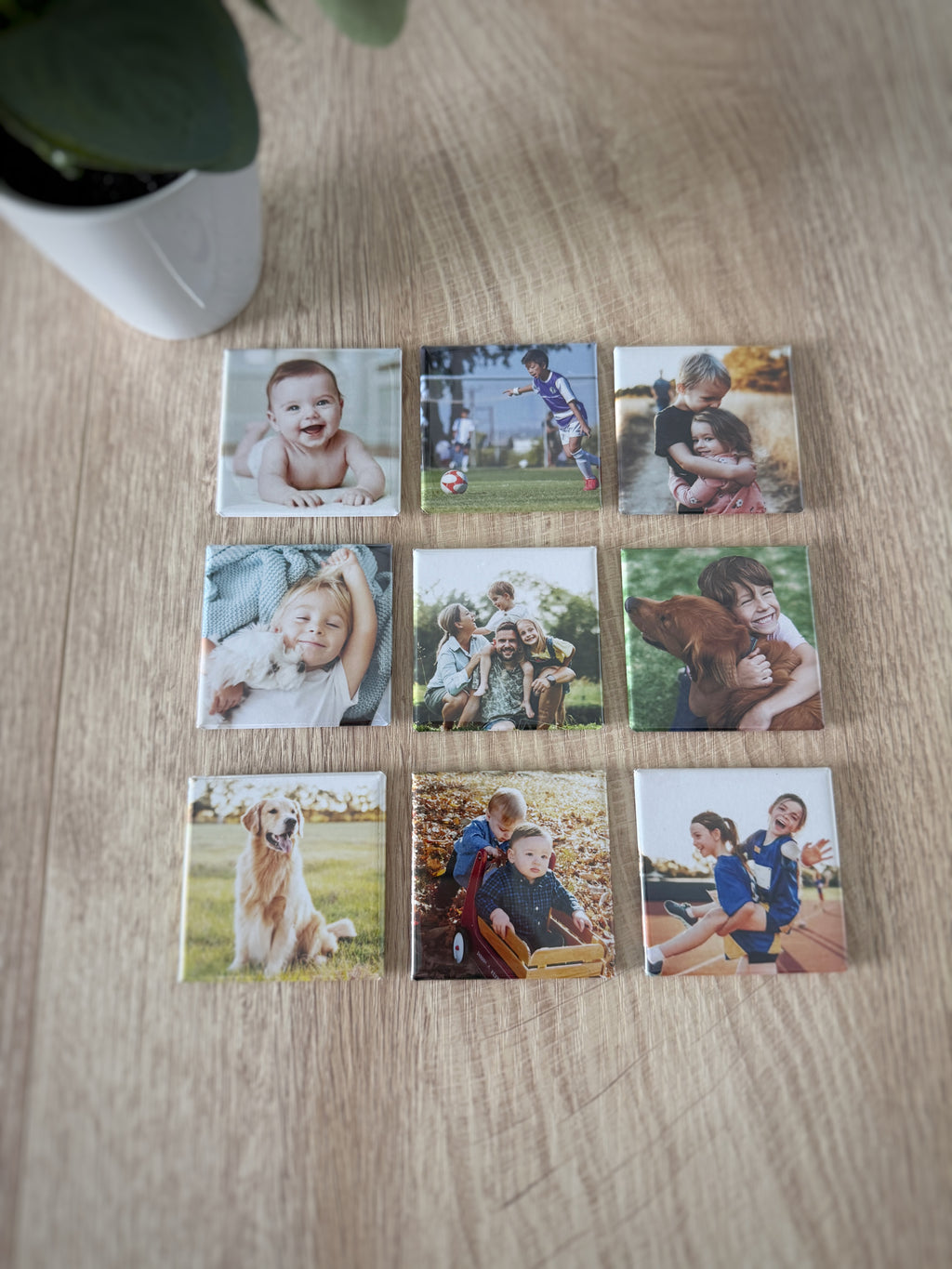 Square Photo Magnets