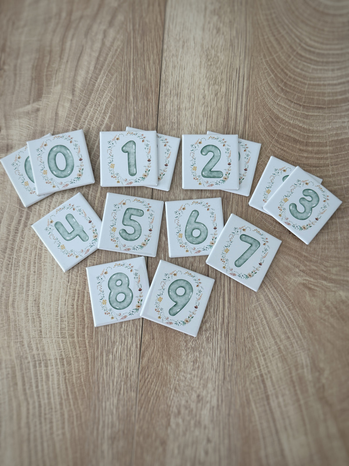 Pregnancy Countdown Frame with Number Magnets | Pregnancy Tracker