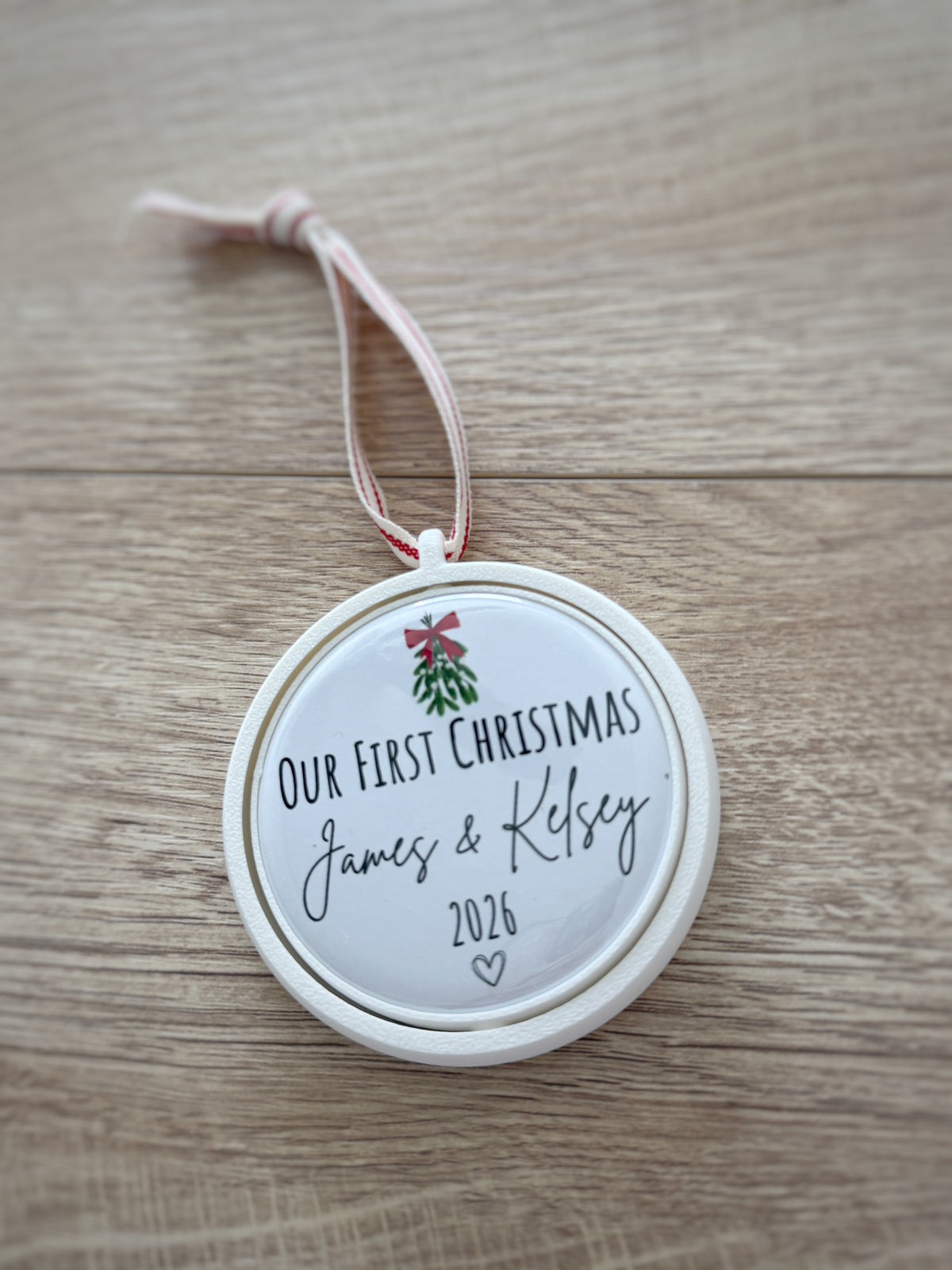 First Christmas Together Ornament