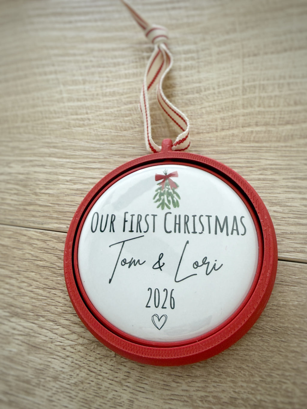 First Christmas Together Ornament