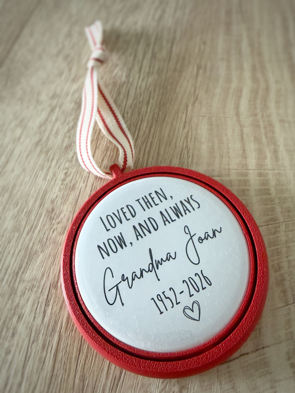 Memorial Ornament