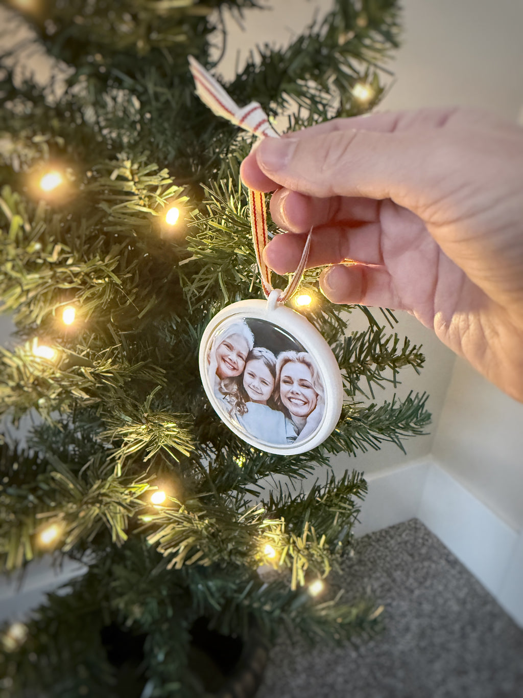 Double-Sided Photo Ornament