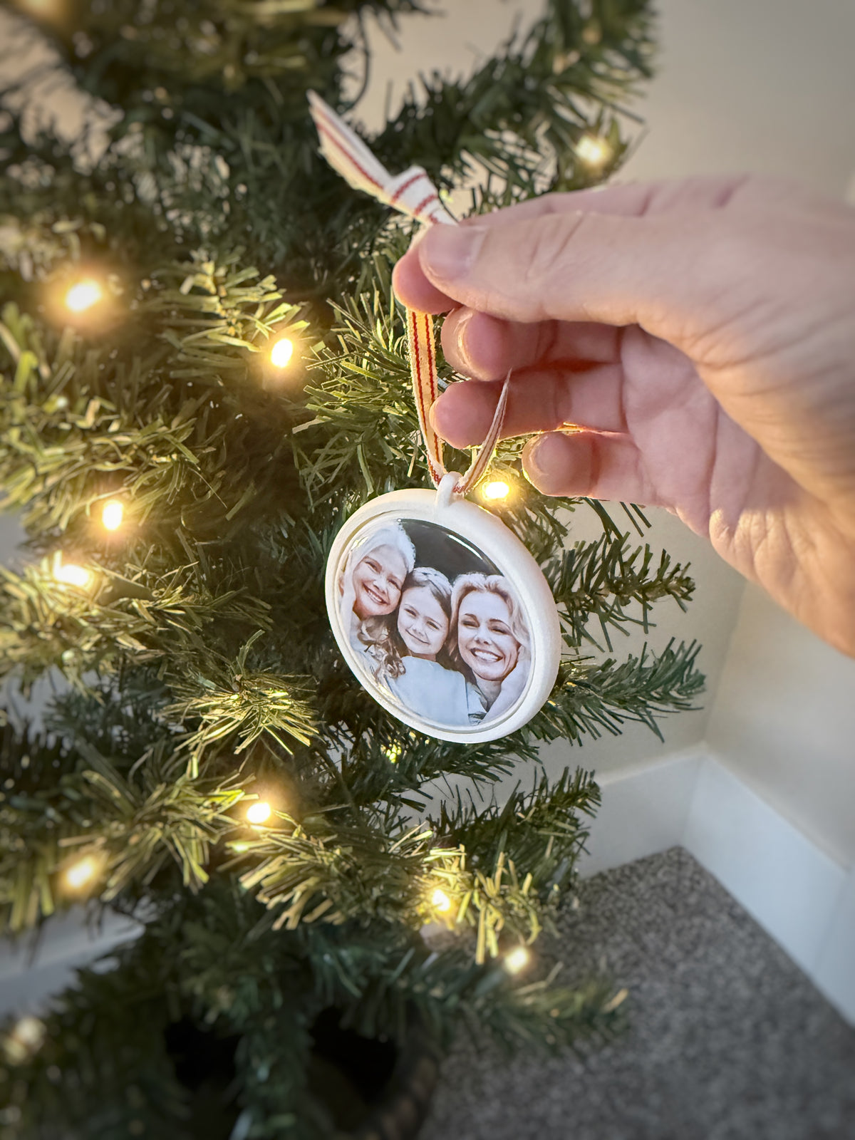 Double-Sided Photo Ornament